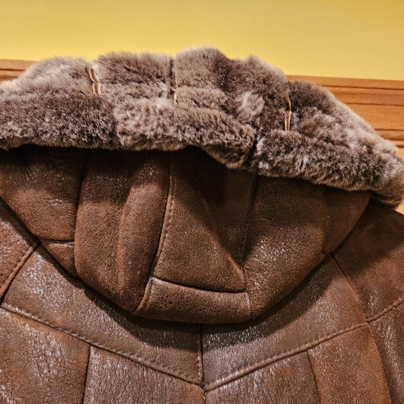 Children's sheepskin coat - Picture 5 of 14